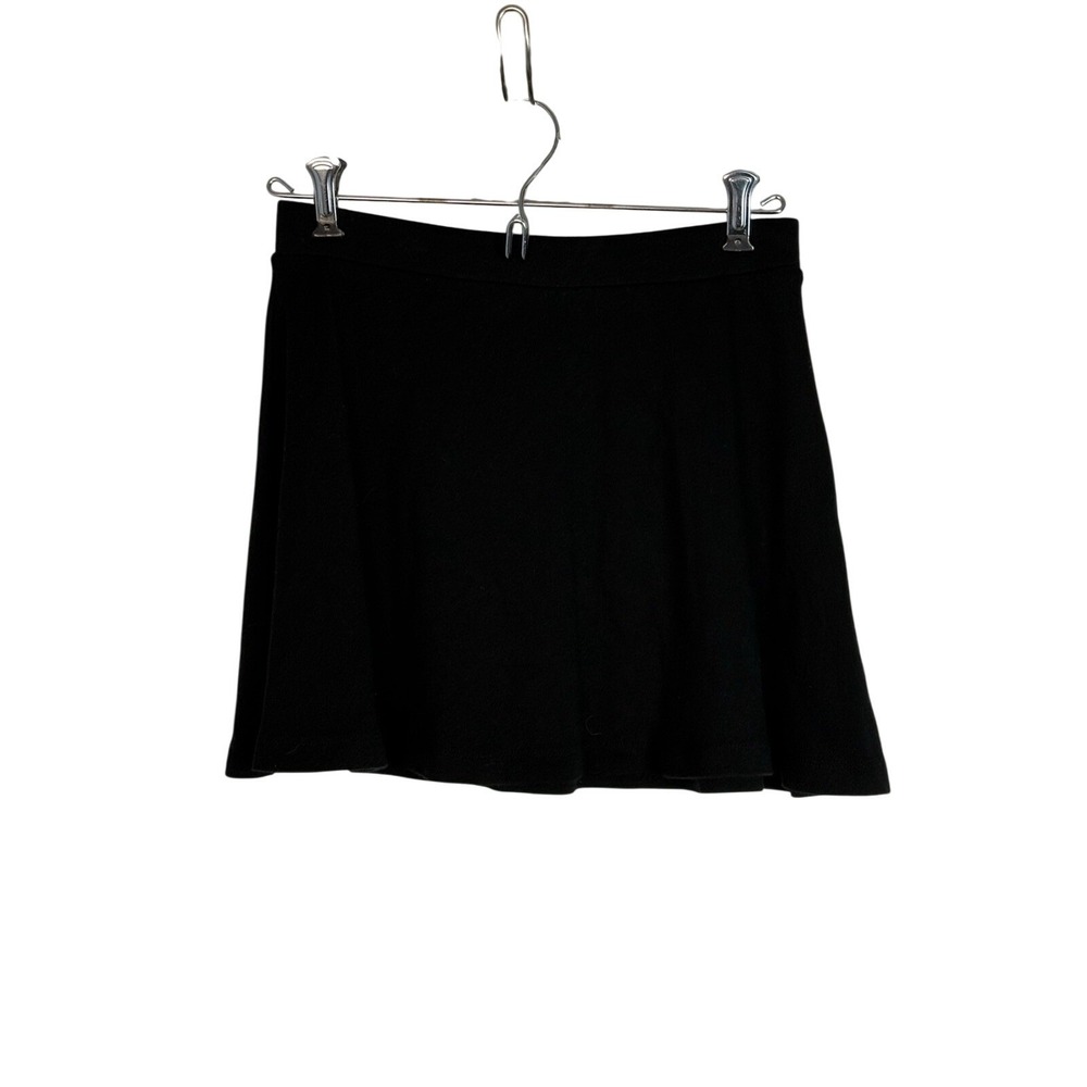 Forever 21 Womens S Black Short Skater Tennis Skirt Elastic Waist